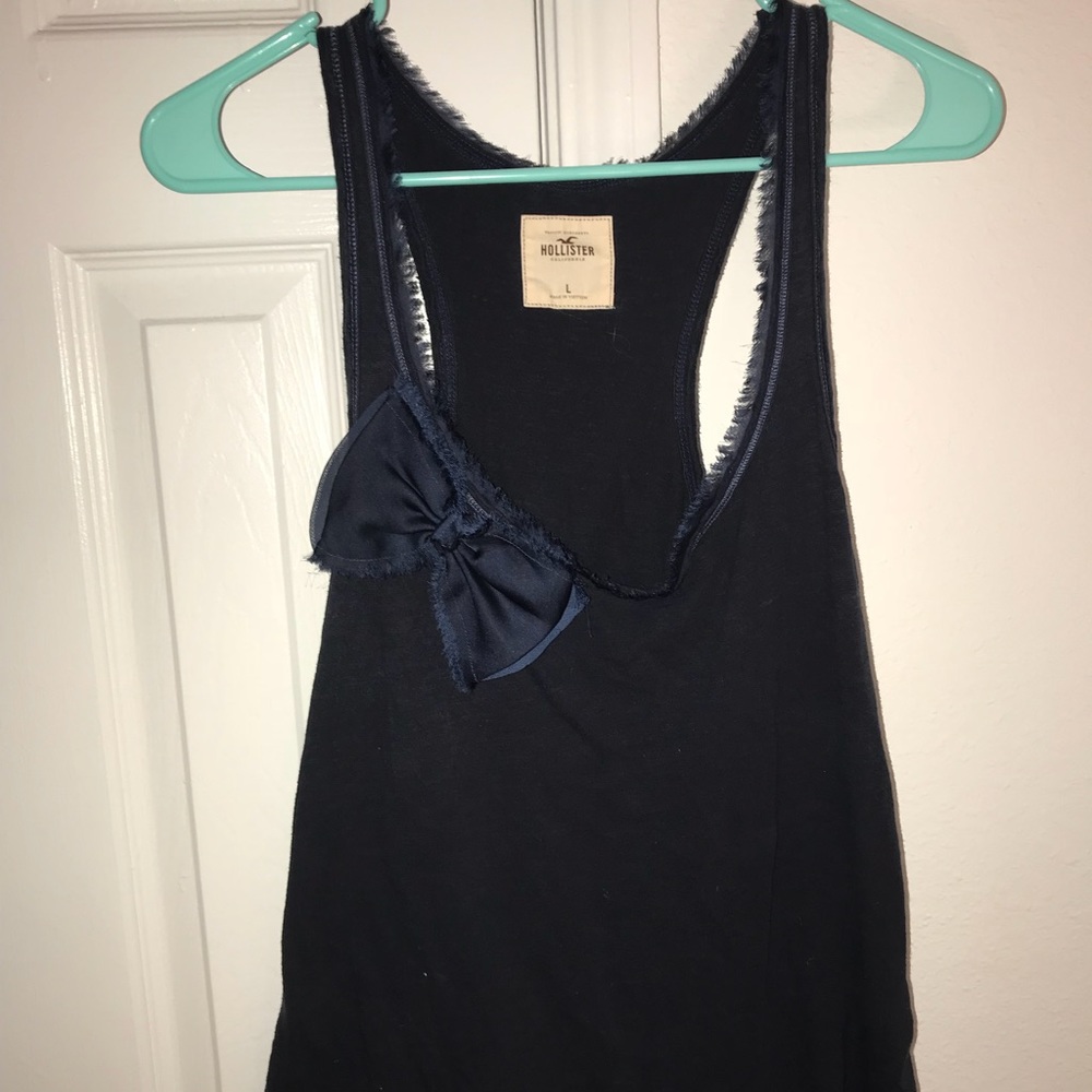 Navy blue top